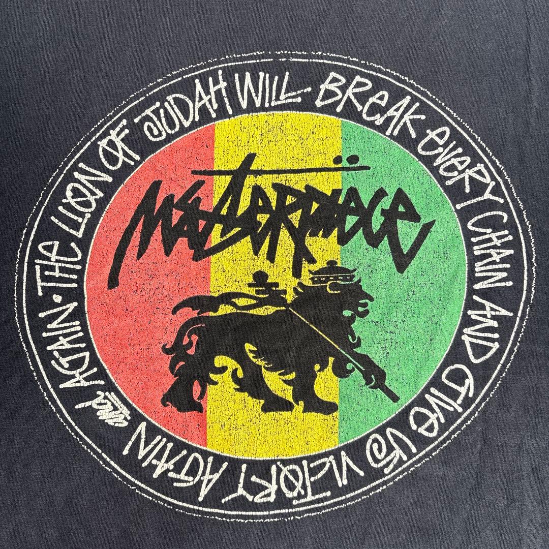 2005ss stussy masterpiece ロンT L ラスタ 王冠