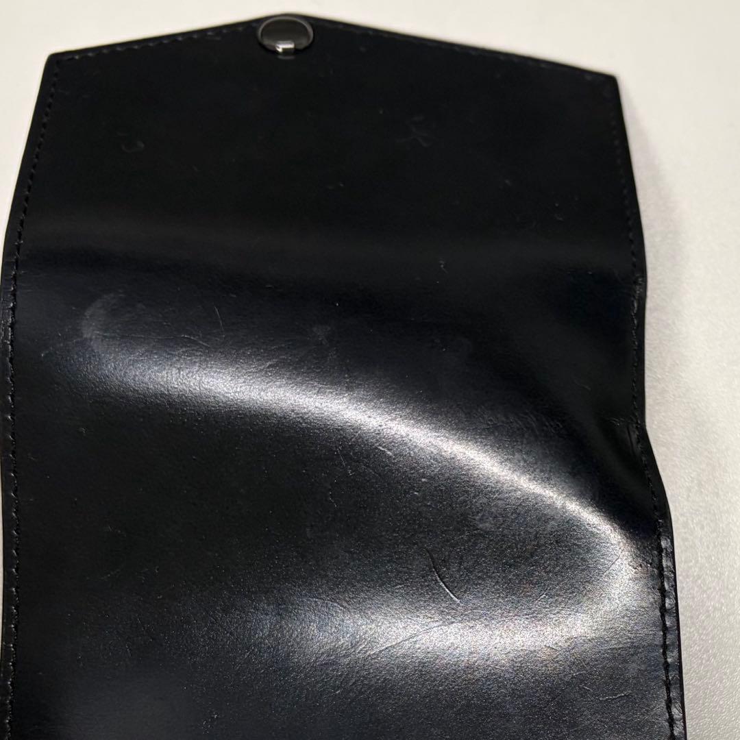 [アブラサス] いっぱい入る小さい財布 ブラック