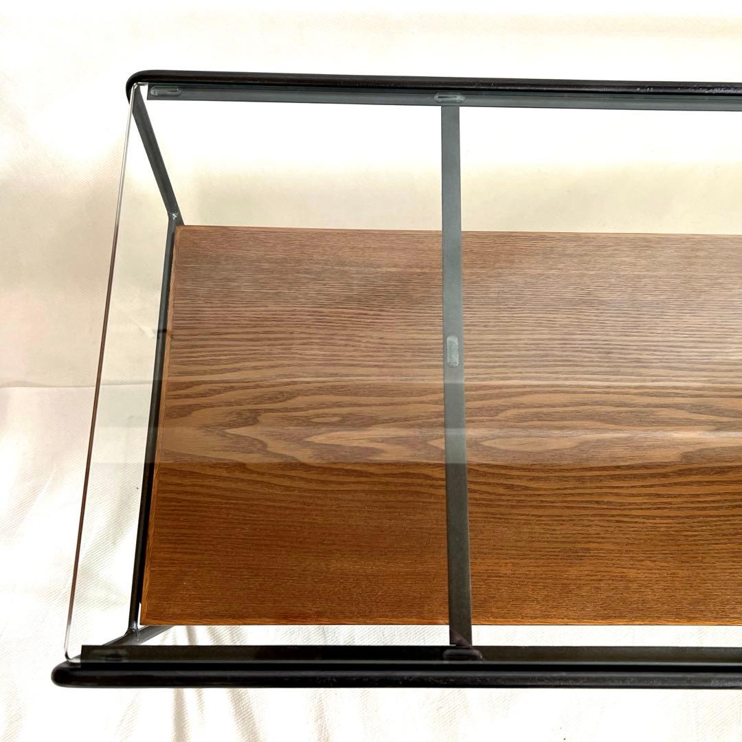 アデペシュ・ソコフ・アイアンガラステーブル・120cm