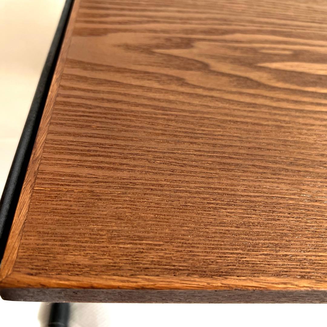 アデペシュ・ソコフ・アイアンガラステーブル・120cm