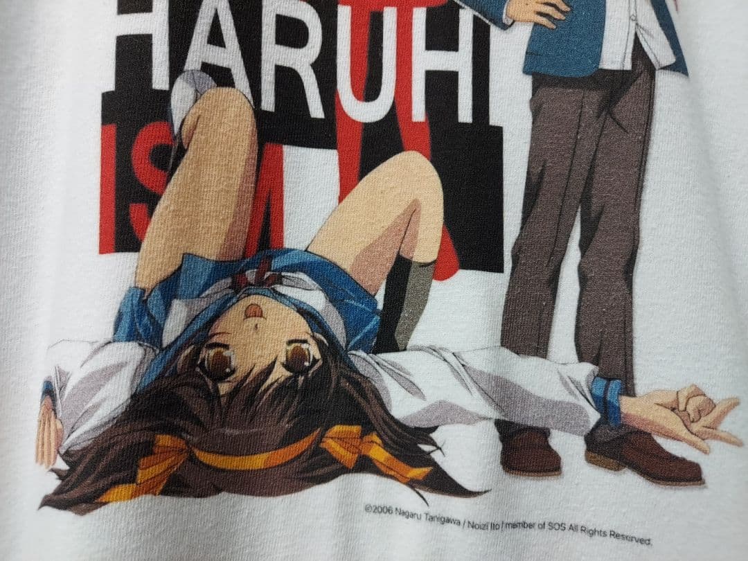 【XLサイズ】涼宮ハルヒの憂鬱 アニメTシャツ