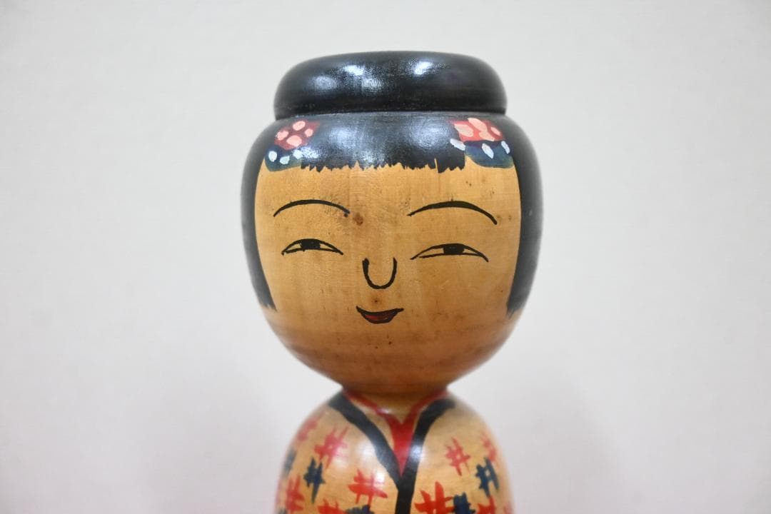 伝統こけし　木地山こけし　小椋久太郎　激レア　夫婦こけしセット貴重品