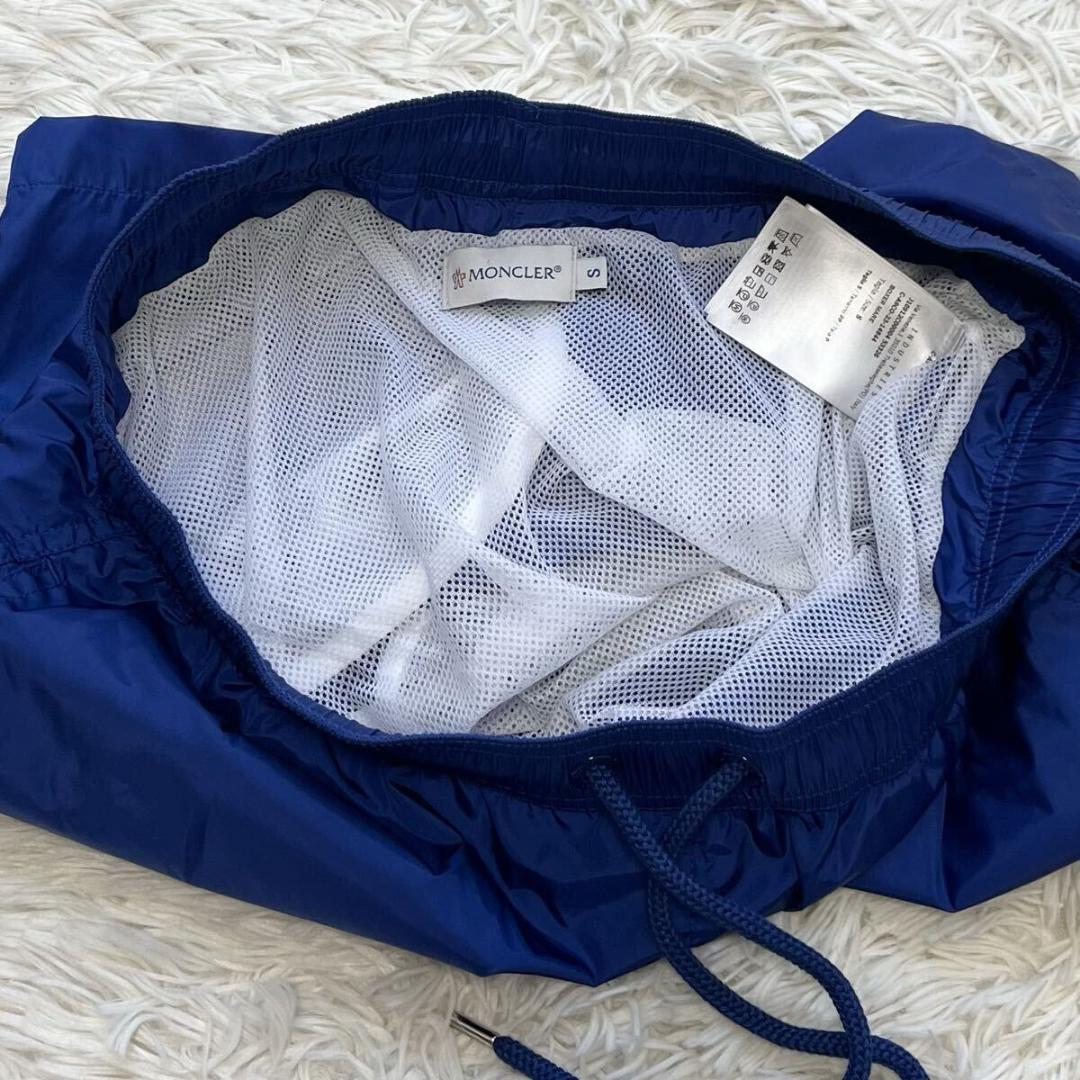 モンクレール メンズ 水着 スイムショーツ ショートパンツ Sサイズ ネイビー