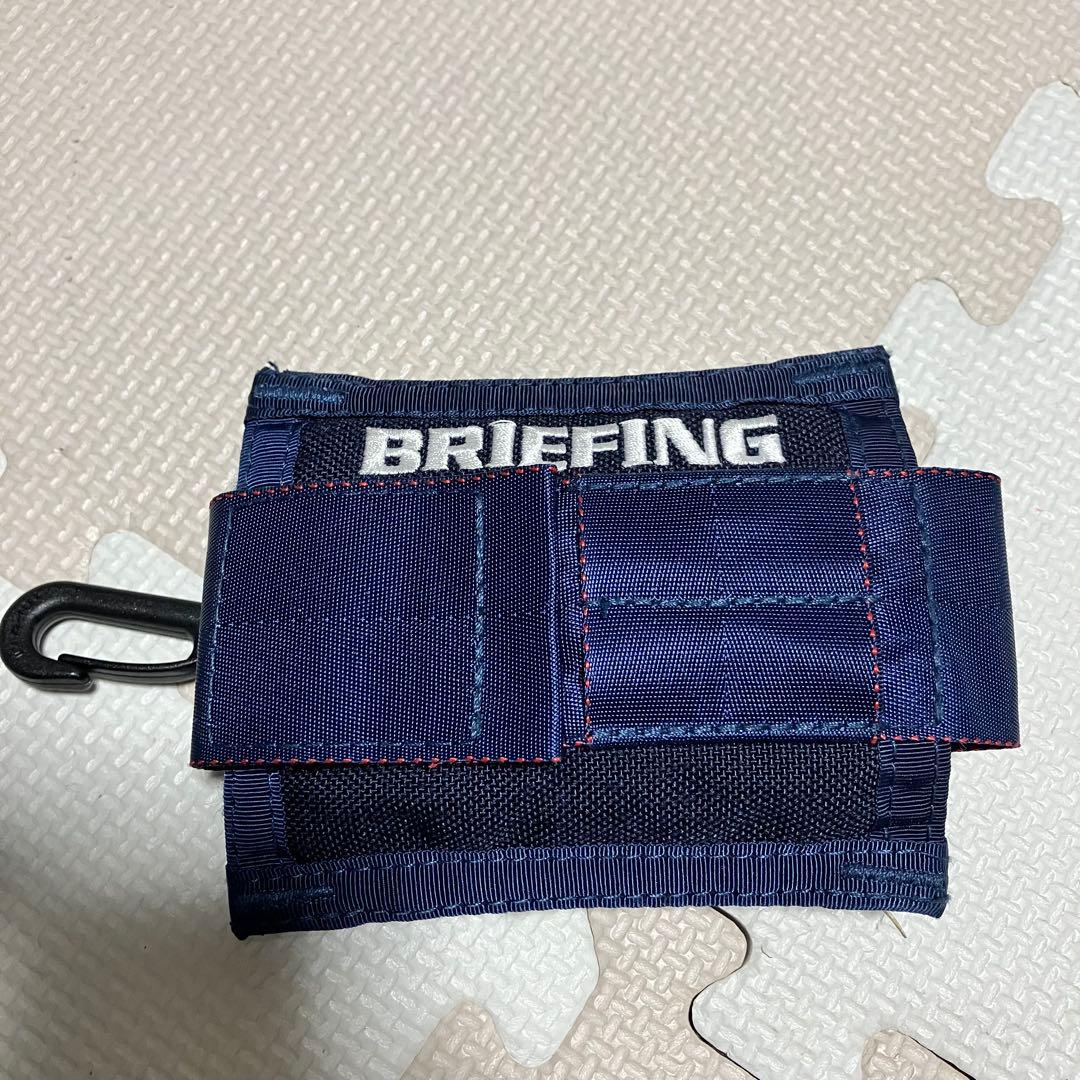 BRIEFING カートバッグ　ポーチ　ボールケース　ラウンドバッグ　ゴルフ