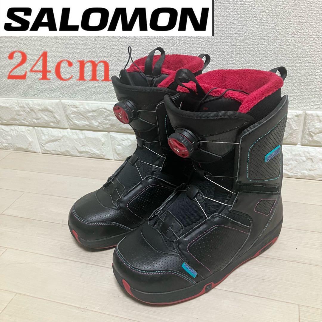 24cm/SALOMON PEARL BOAサロモンダイヤル式スノーボードブーツ