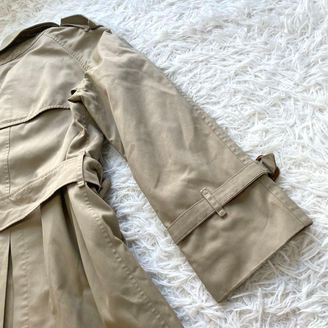 バーバリーズ　トレンチコート　ロング　裏地　ノバチェック　ベルト　ベージュ