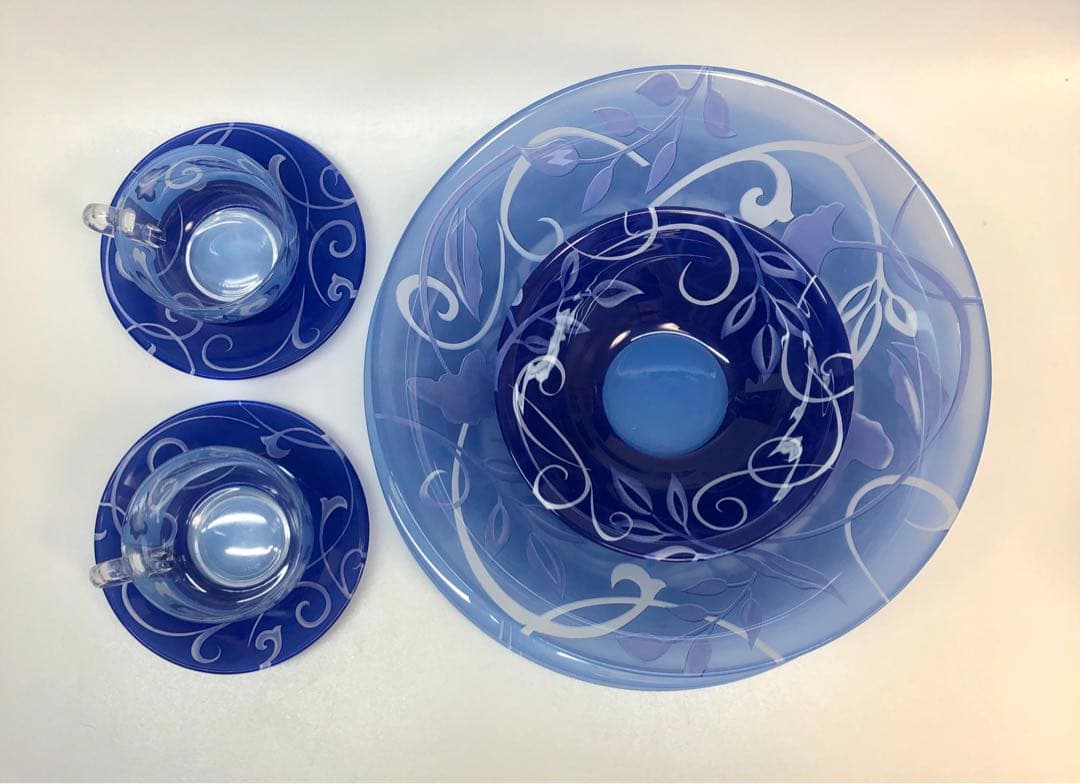 フランス製　ガラス食器 ② 大皿