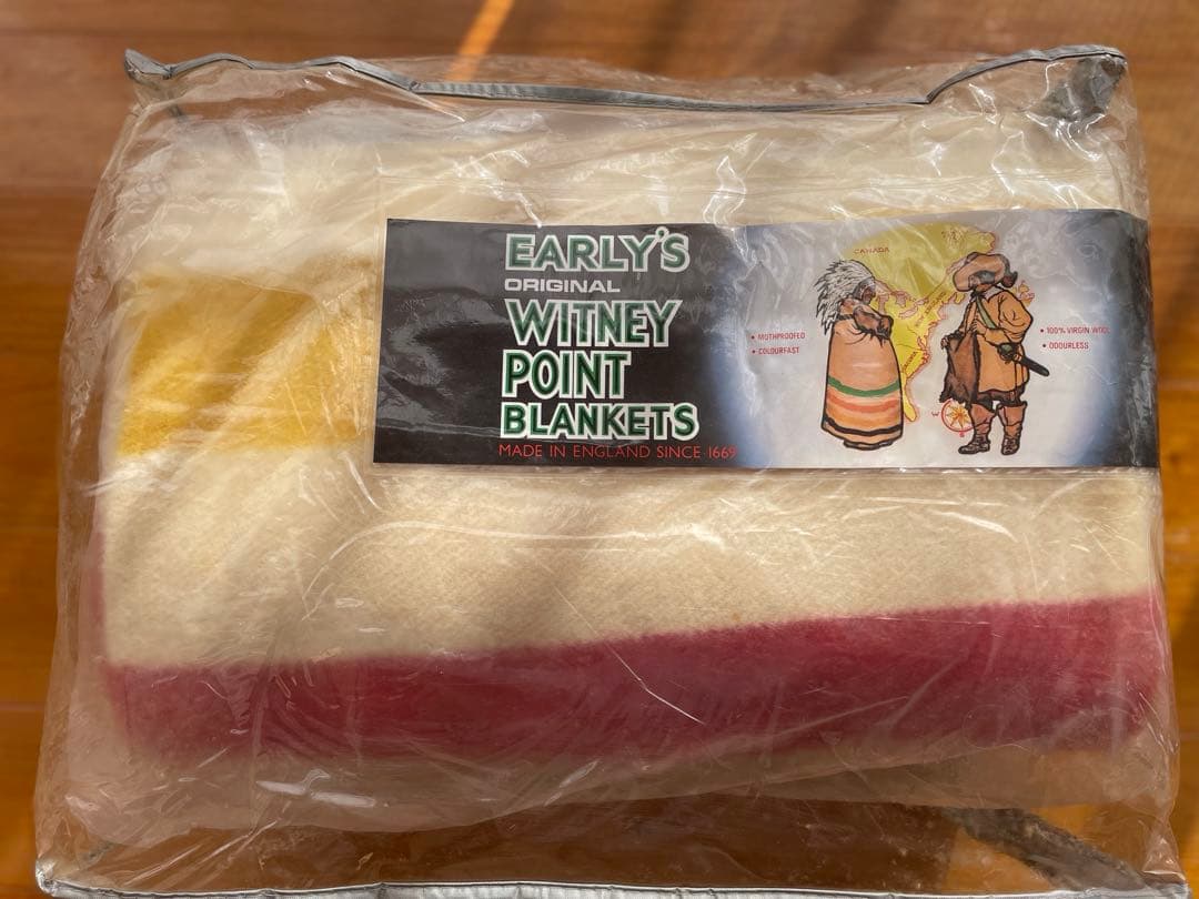 【未使用】EARLY'S WITNEY POINT ウィットニー　ブランケット