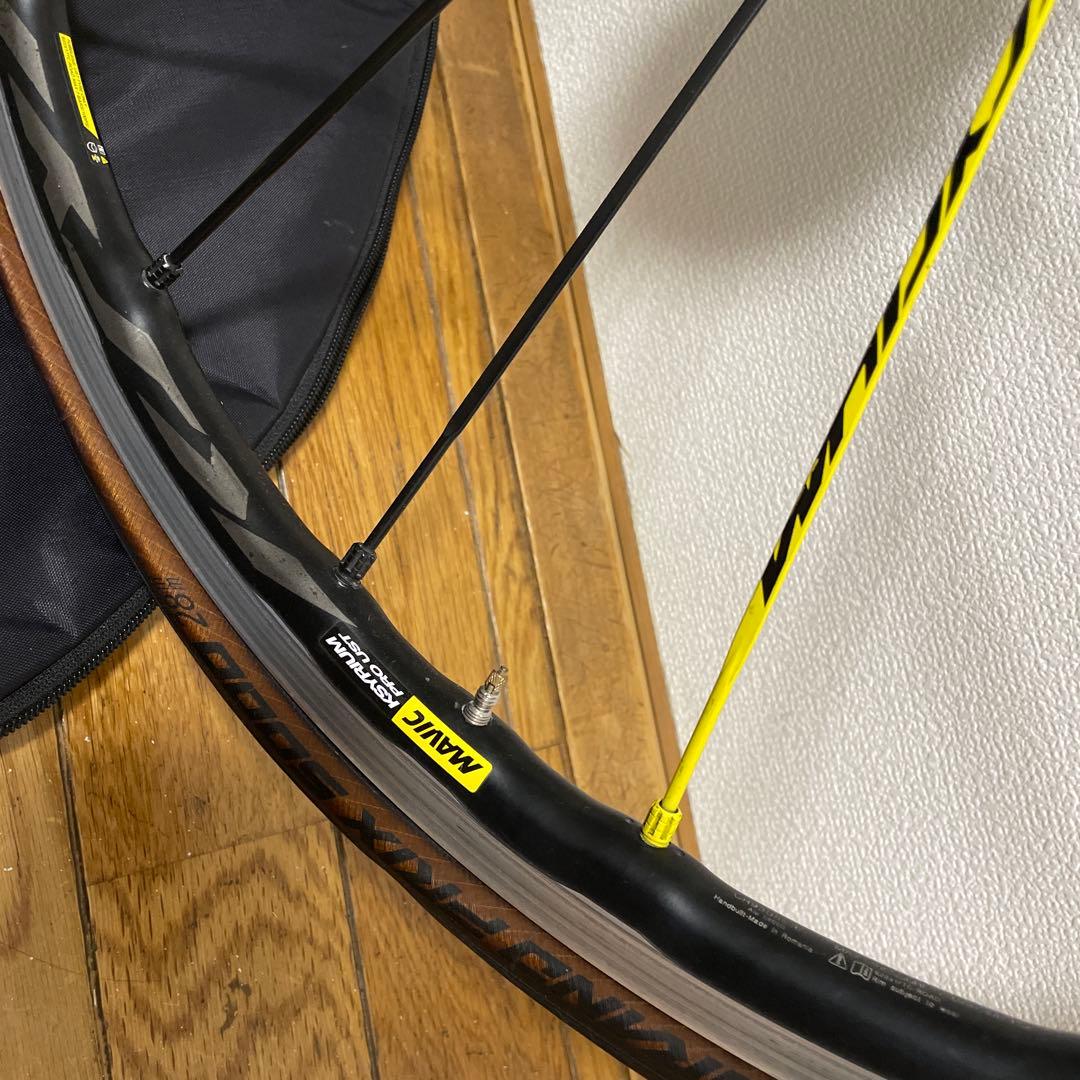 【あくも】MAVIC キシリウムプロUST リムブレーキ