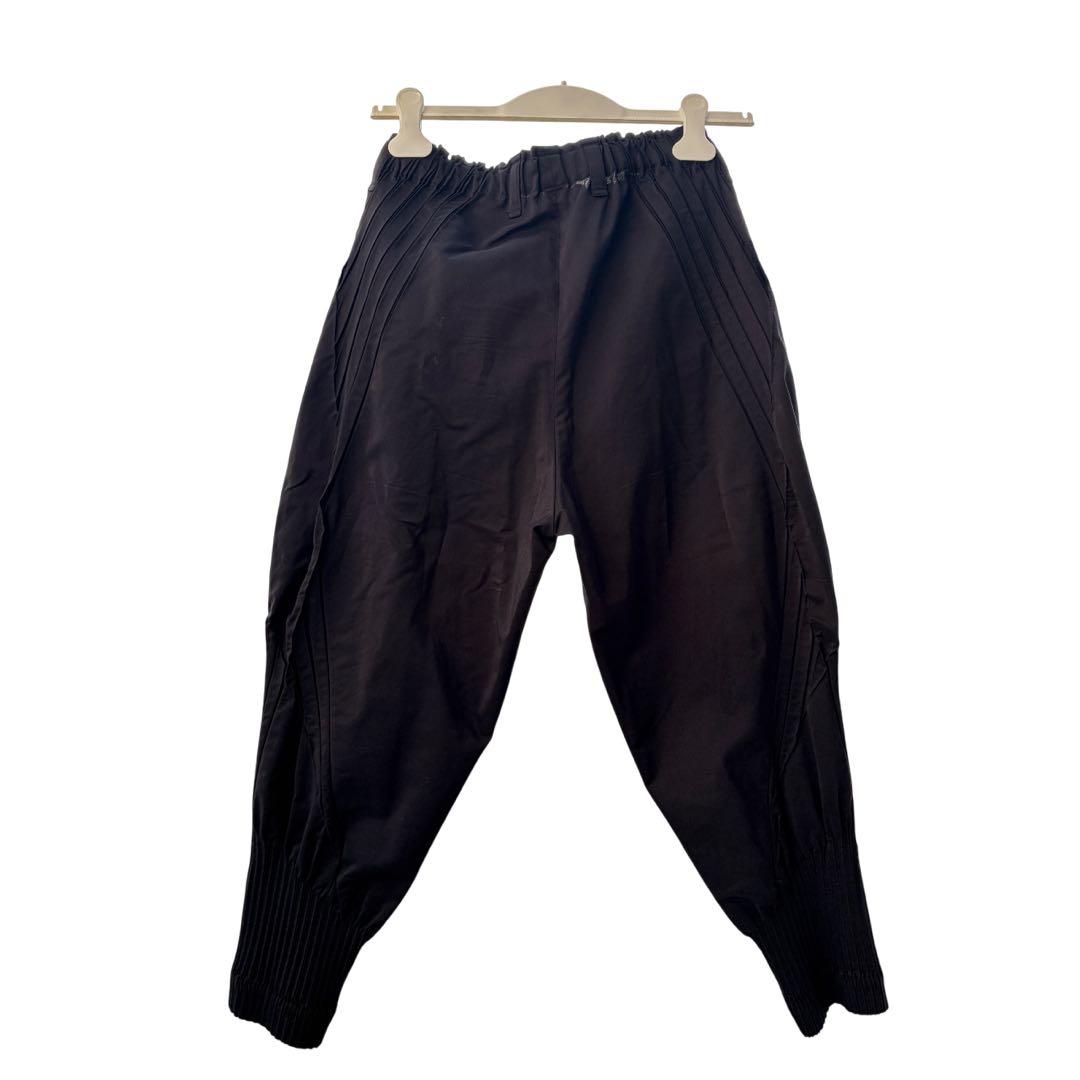 【美品】イッセイミヤケ A-POC TYPE-S クロップドパンツ ブラック