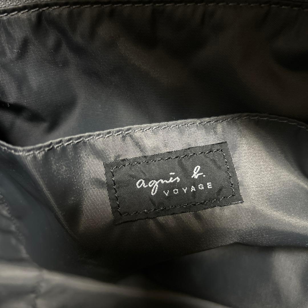 アニエスベー　ボストンバッグ　ショルダーバッグ　旅行　大きめ　2way グレー