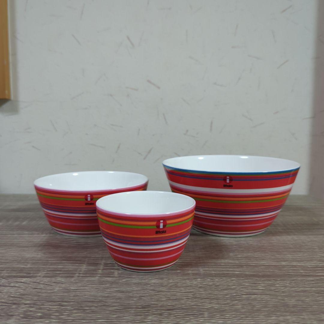 イッタラ　オリゴ　ボウル3点セット
