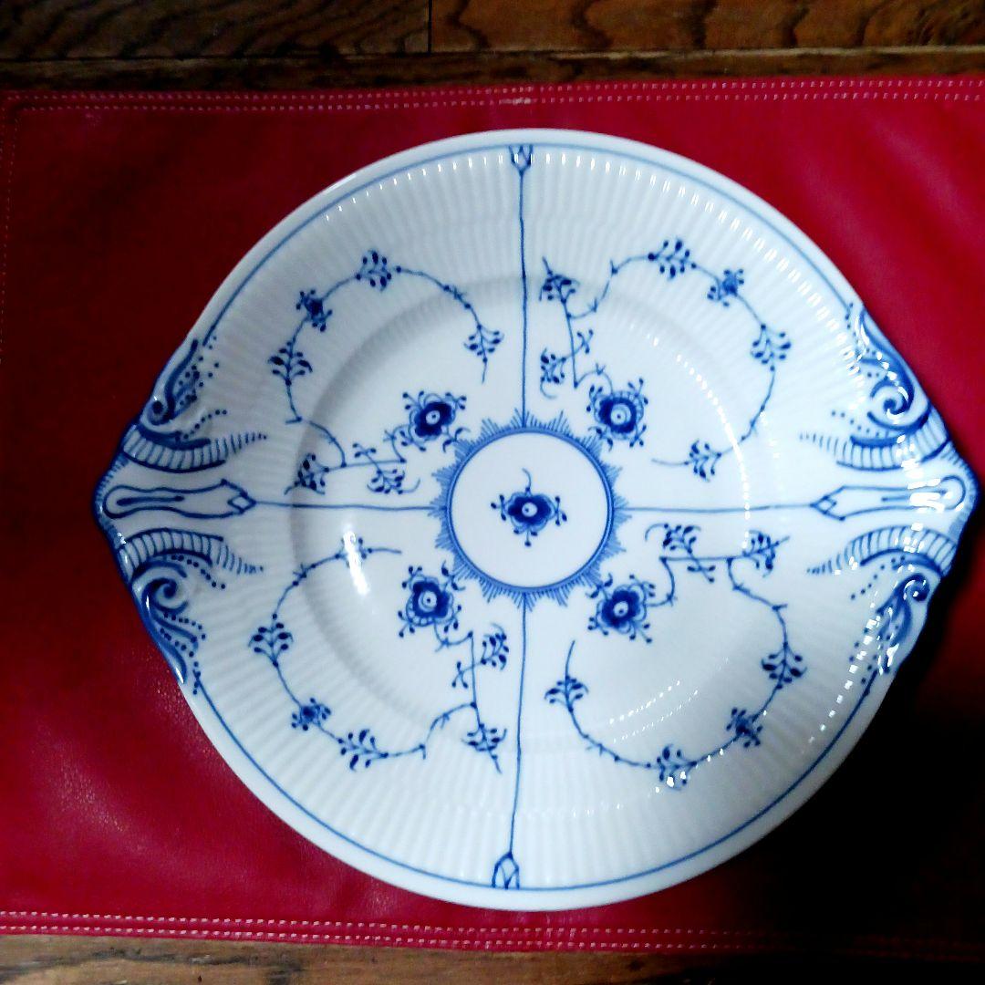 新品　ロイヤルコペンハーゲン　ブルーフルーテッド　陶磁器大皿 廃盤品