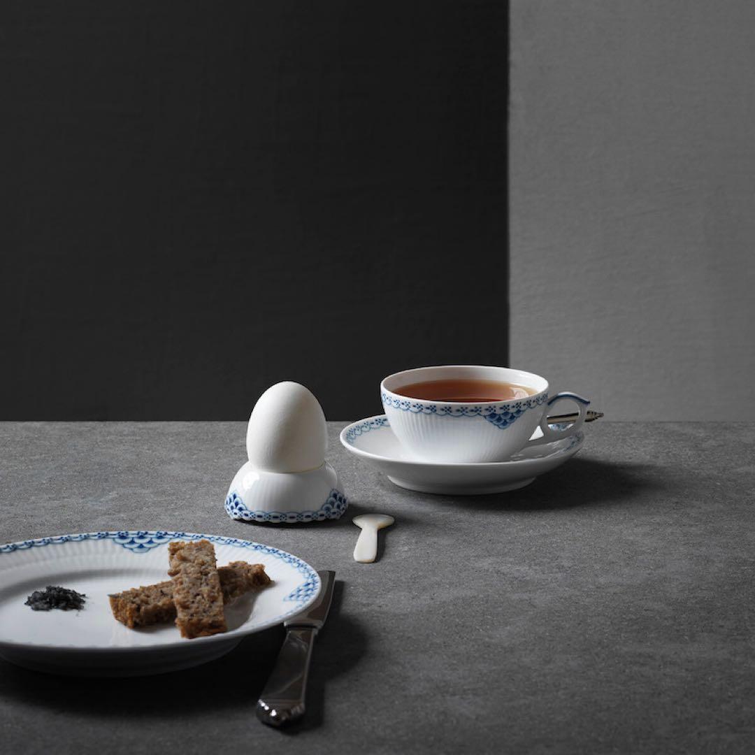 新品ロイヤルコペンハーゲン コーラル ブルー 22cmプレートレース プリンセス