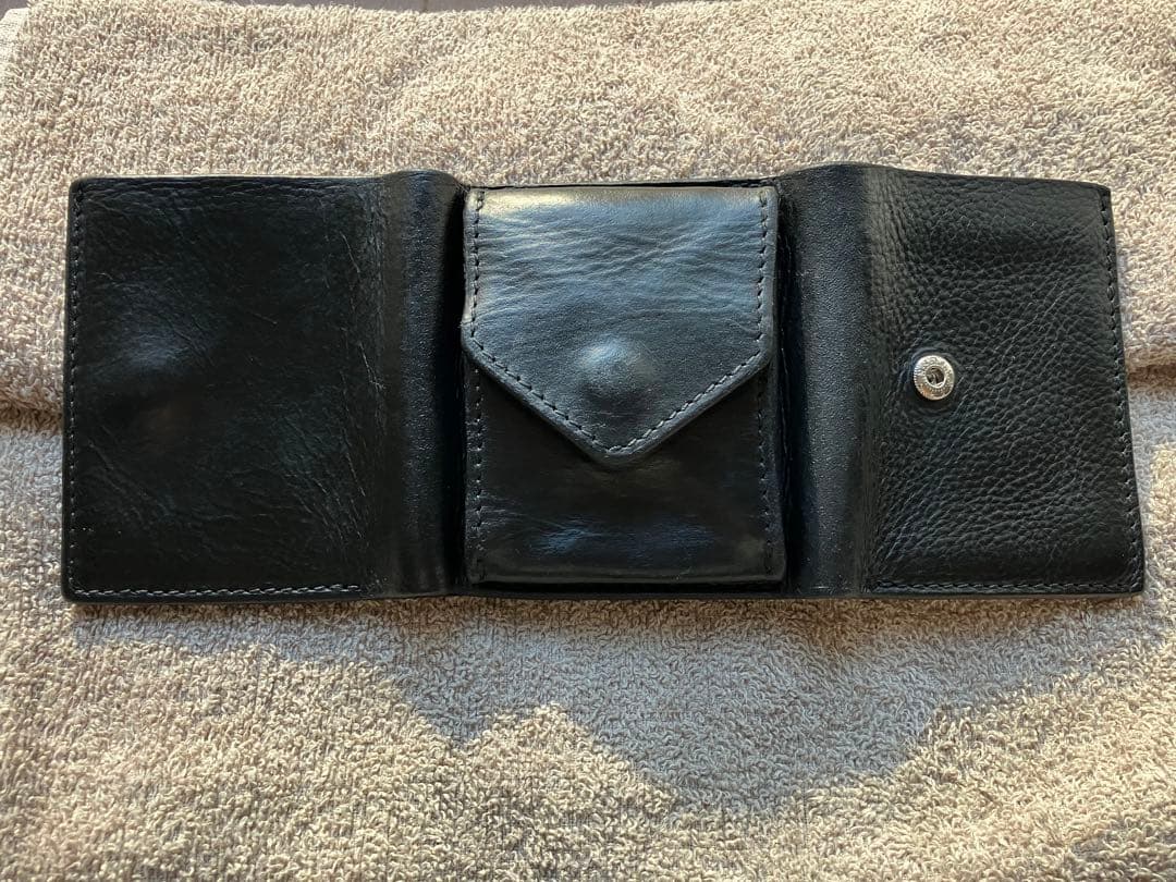 エンダースキーマ　三つ折り財布　ブラックHender scheme