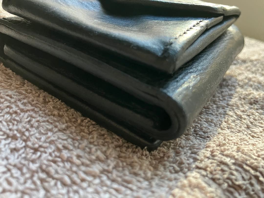 エンダースキーマ　三つ折り財布　ブラックHender scheme