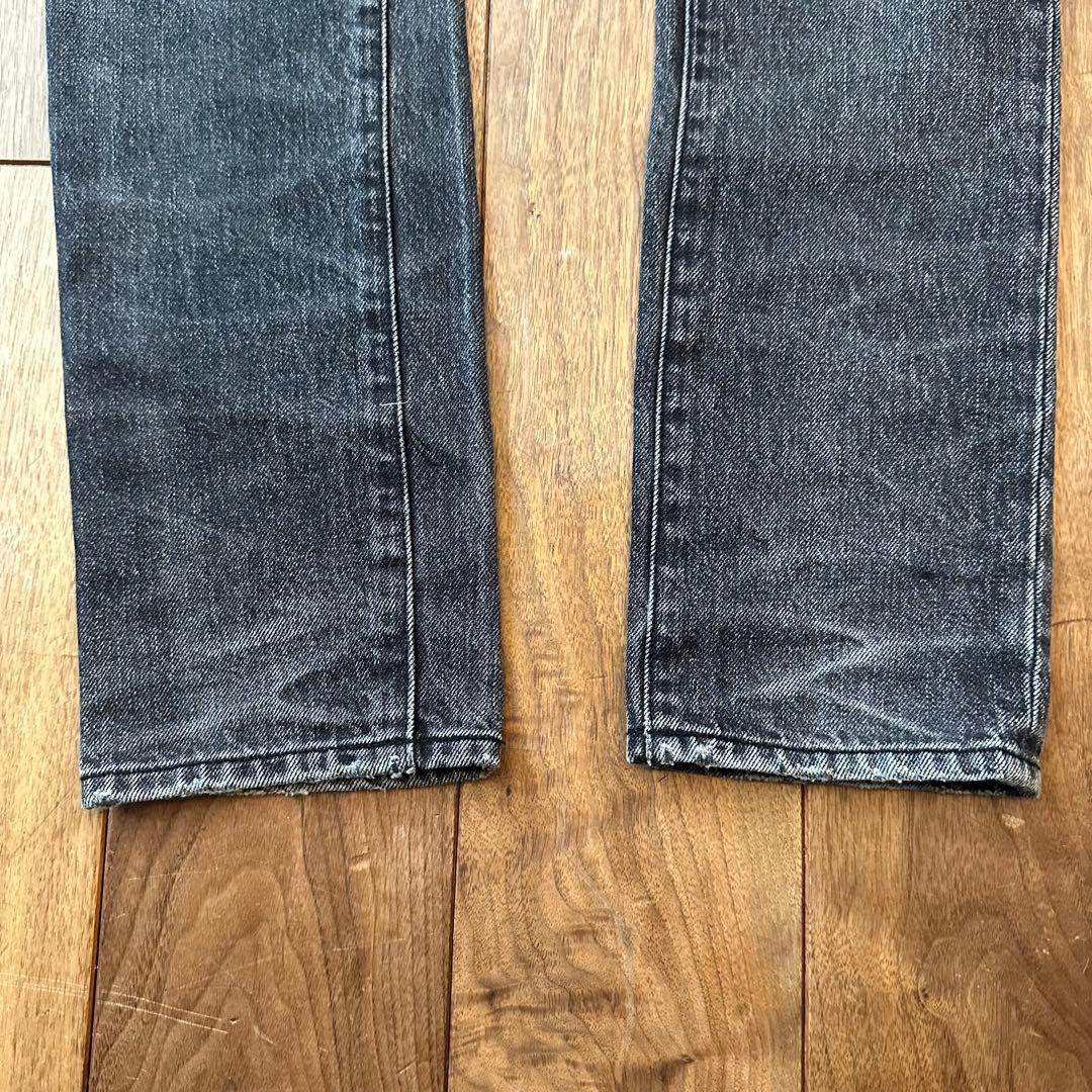 SAINT LAURENT PARIS バック刺繍　スキニーデニム　26