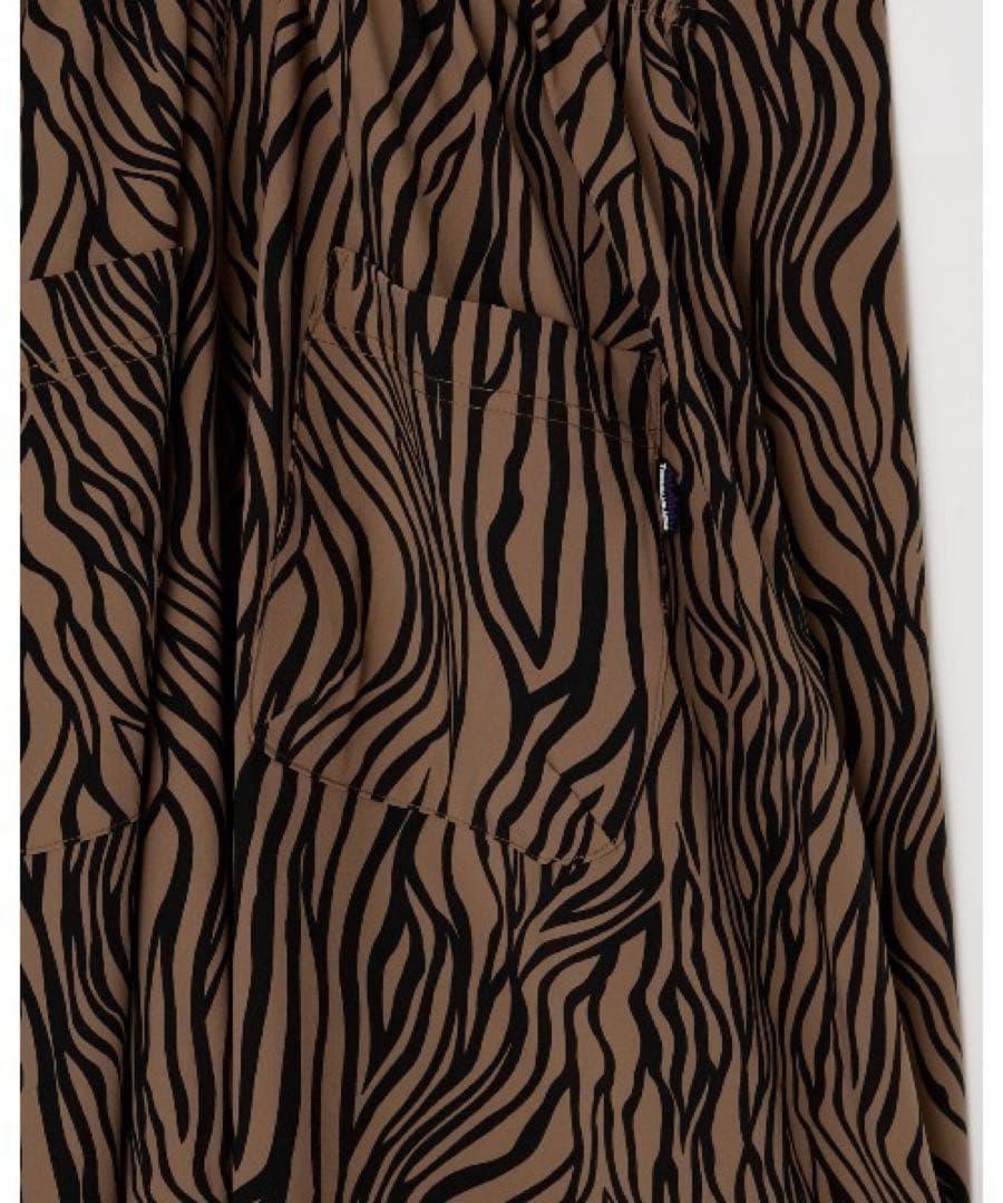 新品　サウザンドマイル THOUSAND MILE サロペットスカート　ゼブラ