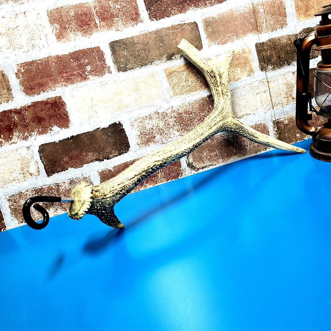 No590【20ミリ～25ミリ用】鹿の角、ランタンハンガー【無骨】