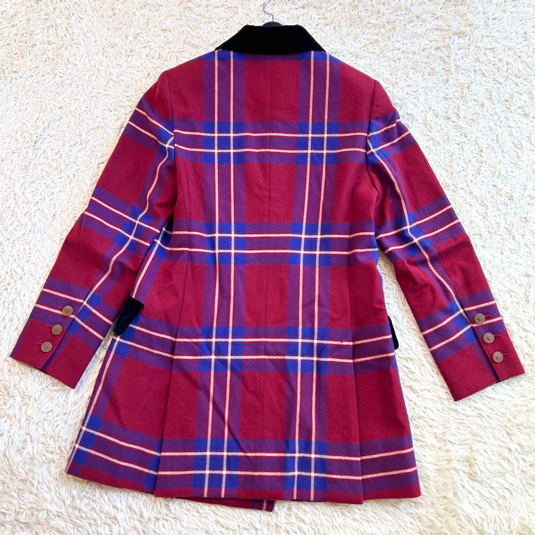 【超希少極美✨️ヴィヴィアンウエストウッド】 タータンチェック ジャケット 赤