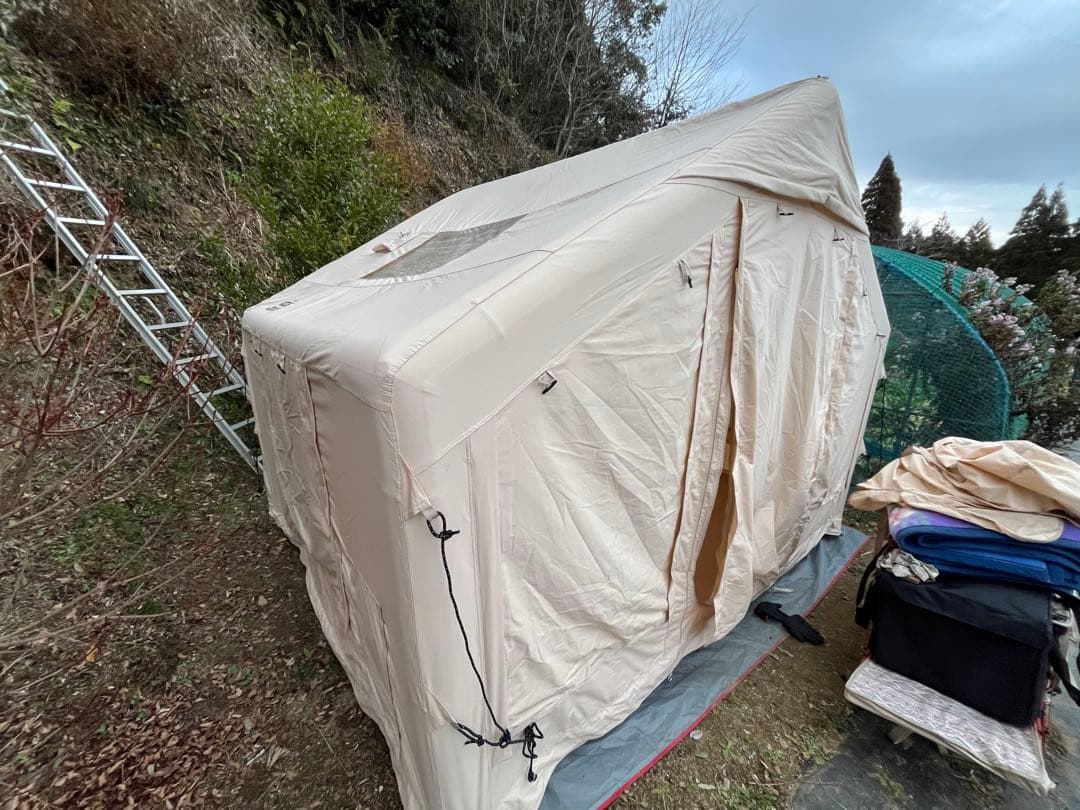 エアテント　ポリコットン　tc（検　エアーテント　エアフレームテント）