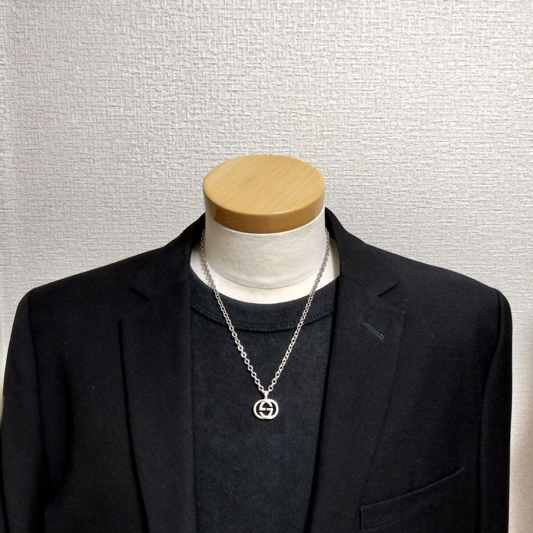 グッチ ネックレス GG トップ インターロッキングG