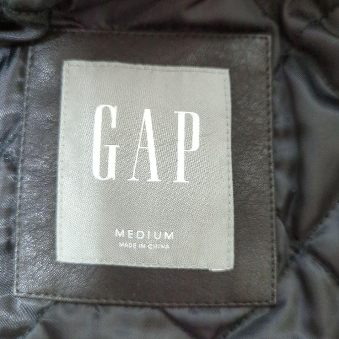 GAP リサイクルヴィーガンレザーボンバージャケット M 完売品