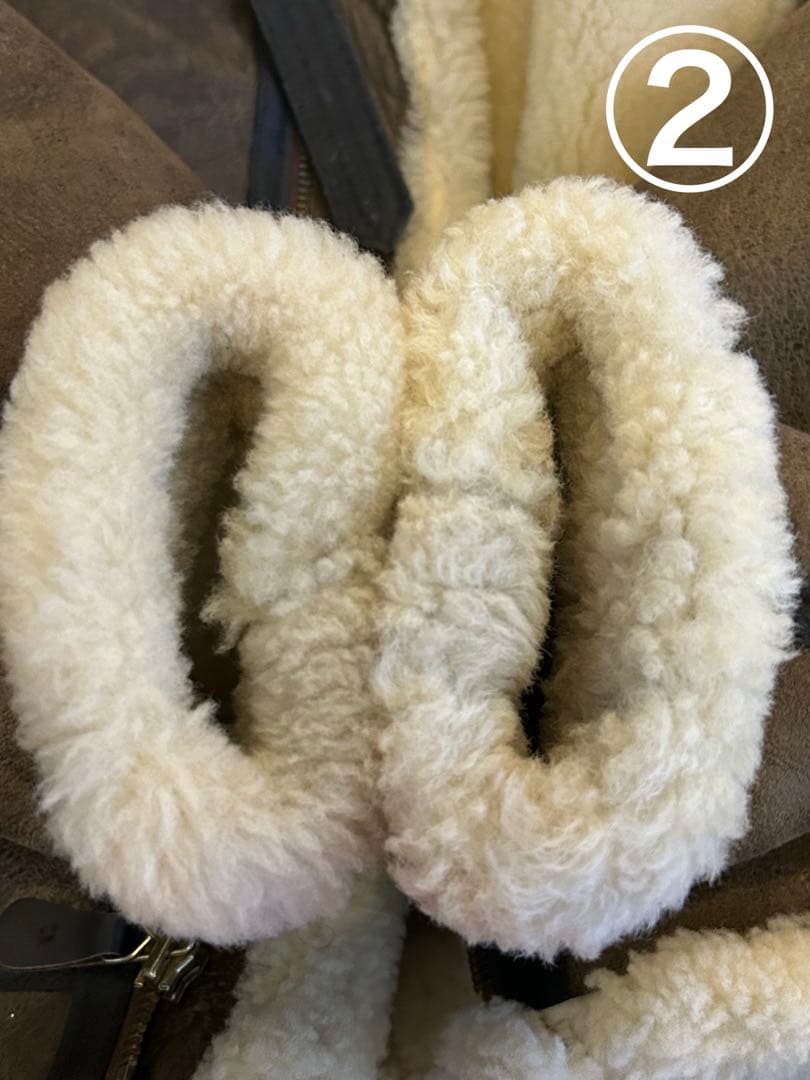 AVIREX B-3 ムートンフライトジャケット 38