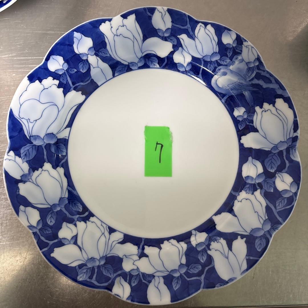 akikoさま専用3 深川製磁 花鳥外濃 ミート皿