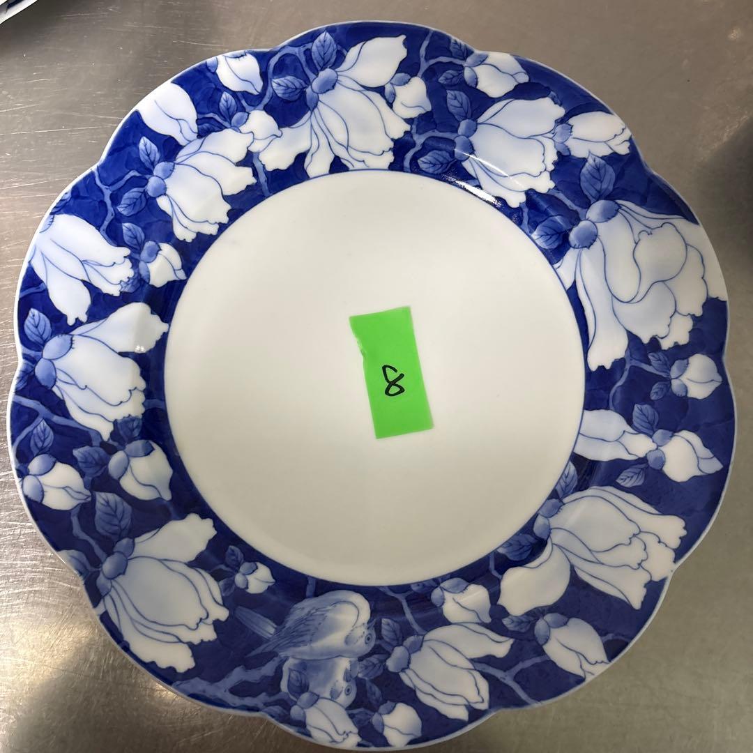 akikoさま専用3 深川製磁 花鳥外濃 ミート皿