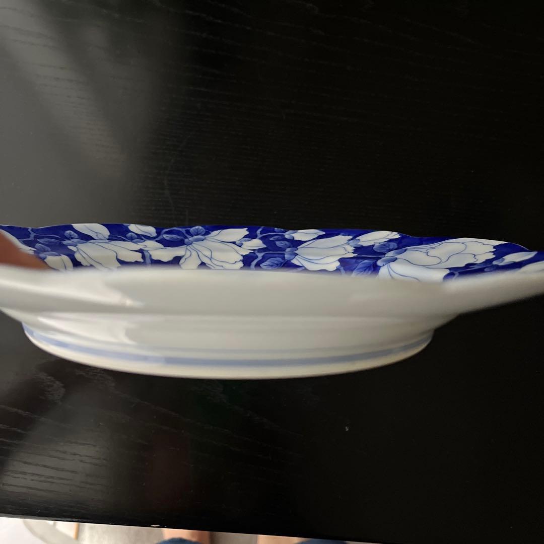 akikoさま専用3 深川製磁 花鳥外濃 ミート皿