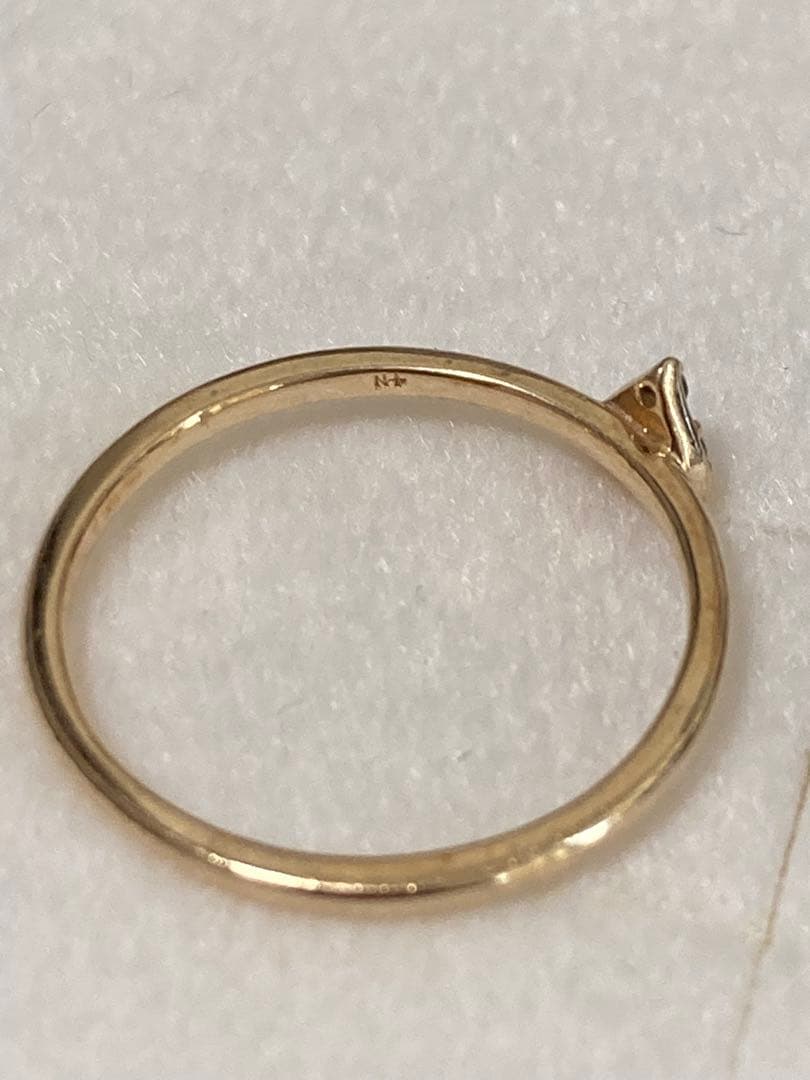 k10 ダイヤモンド　ノジェス　リング