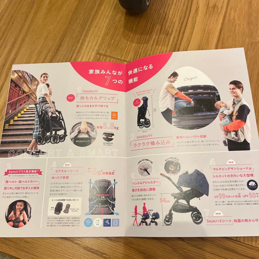 Combi×赤ちゃん本舗　スゴカルSwitch plus エッグショック ロッタ