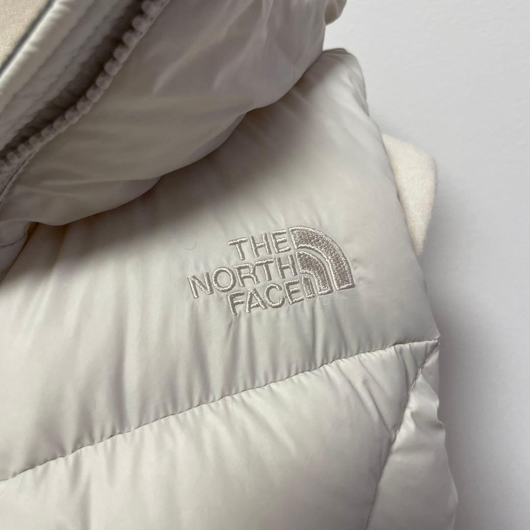 THE NORTH FACE ホワイト ダウンベスト