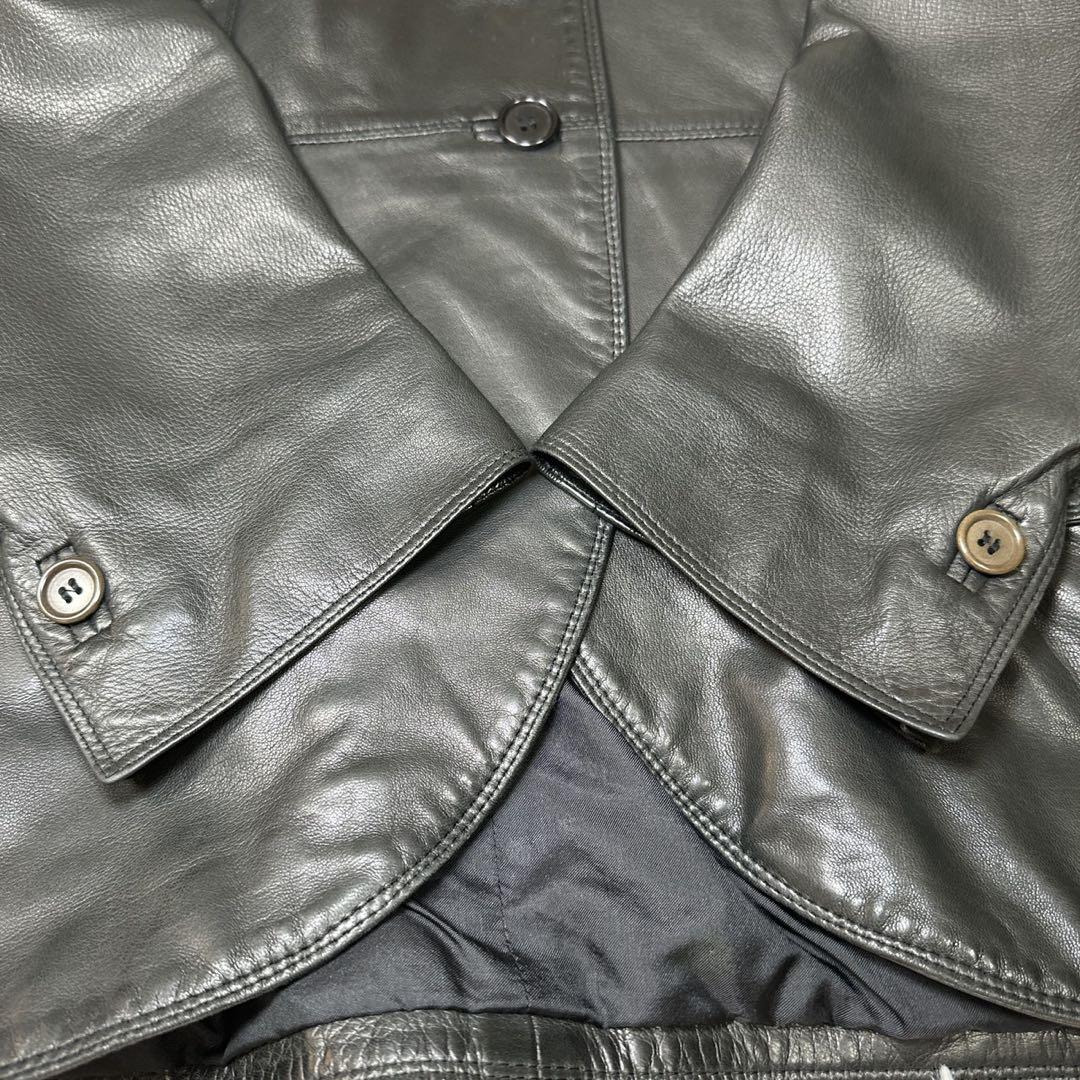 Gianni Versaceレザージャケット ブラック系 レディース