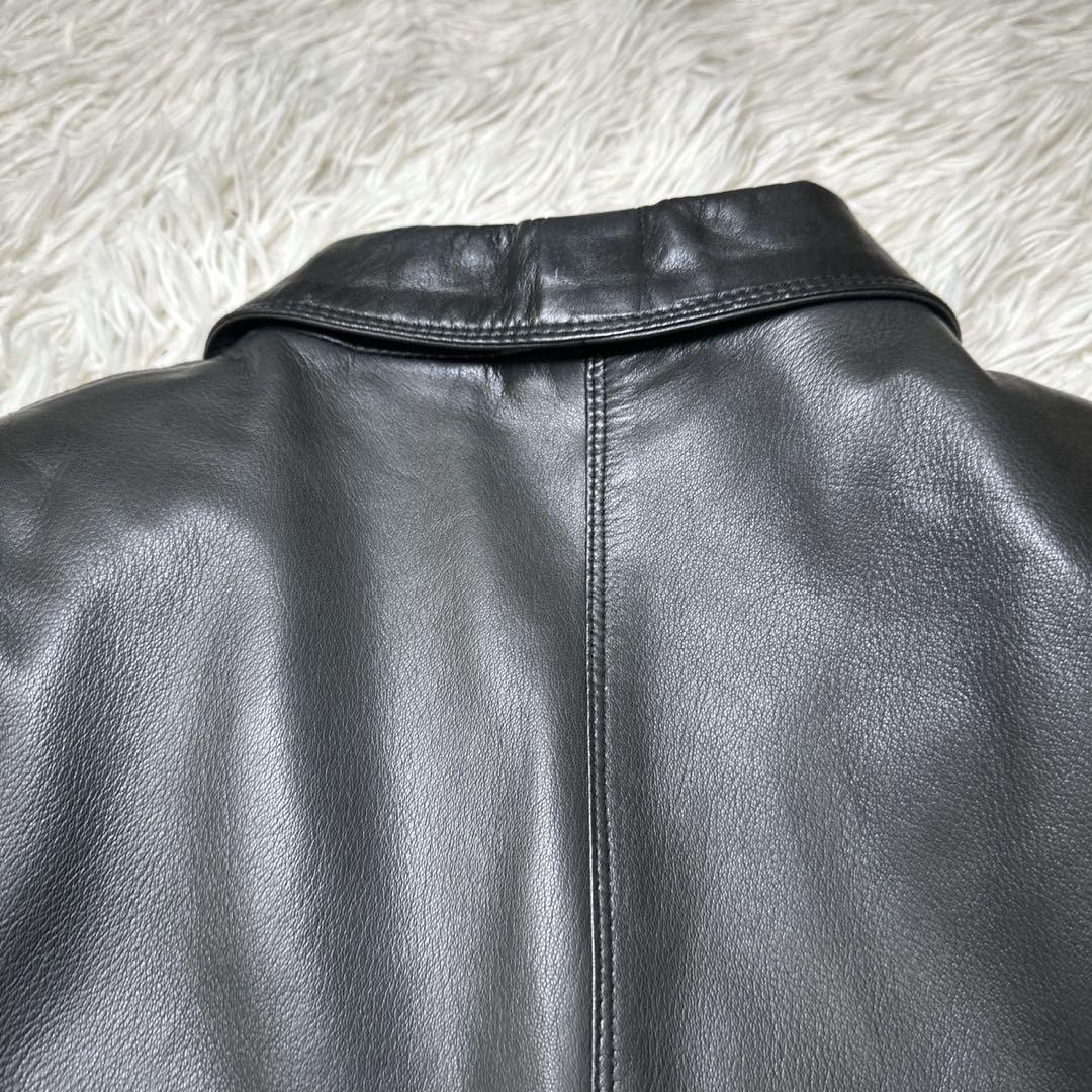 Gianni Versaceレザージャケット ブラック系 レディース