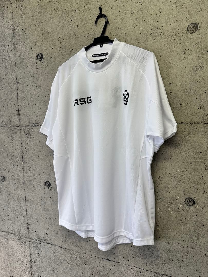 【新品未使用】サイズ7 メンズ モックネックシャツ ラッセルノ 2089