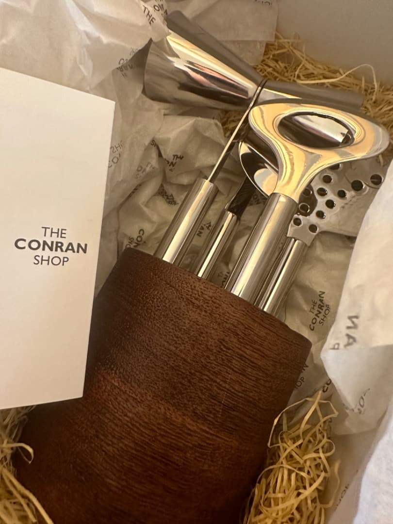【新品・未使用】CONRAN SHOP カクテル・バーセット