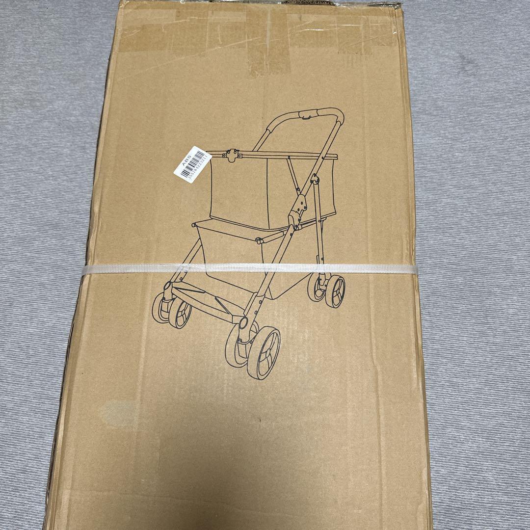 訳アリ　多機能 折りたたみ ショッピングカート 4輪 軽量 大容量 ブレーキ付