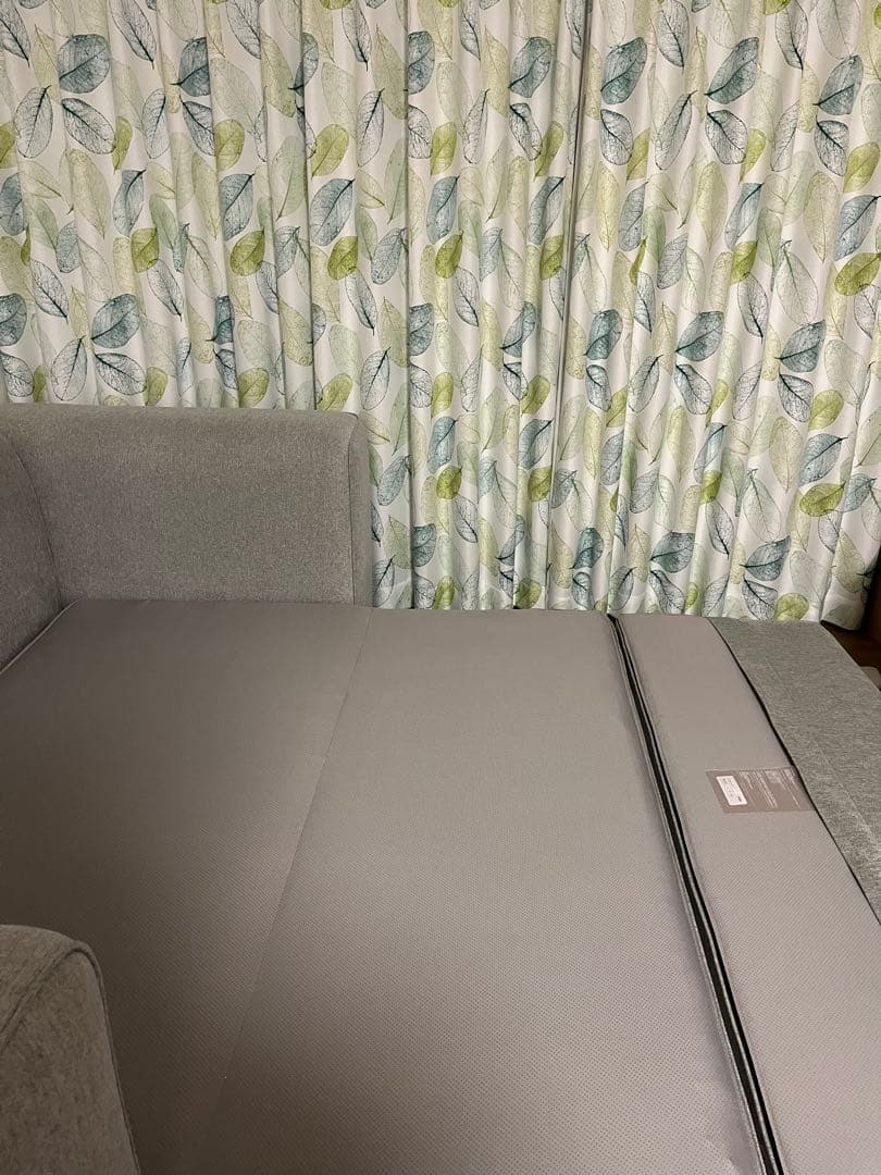 コアラソファベッド3人掛け ワイドダブル ライトグレー　レア