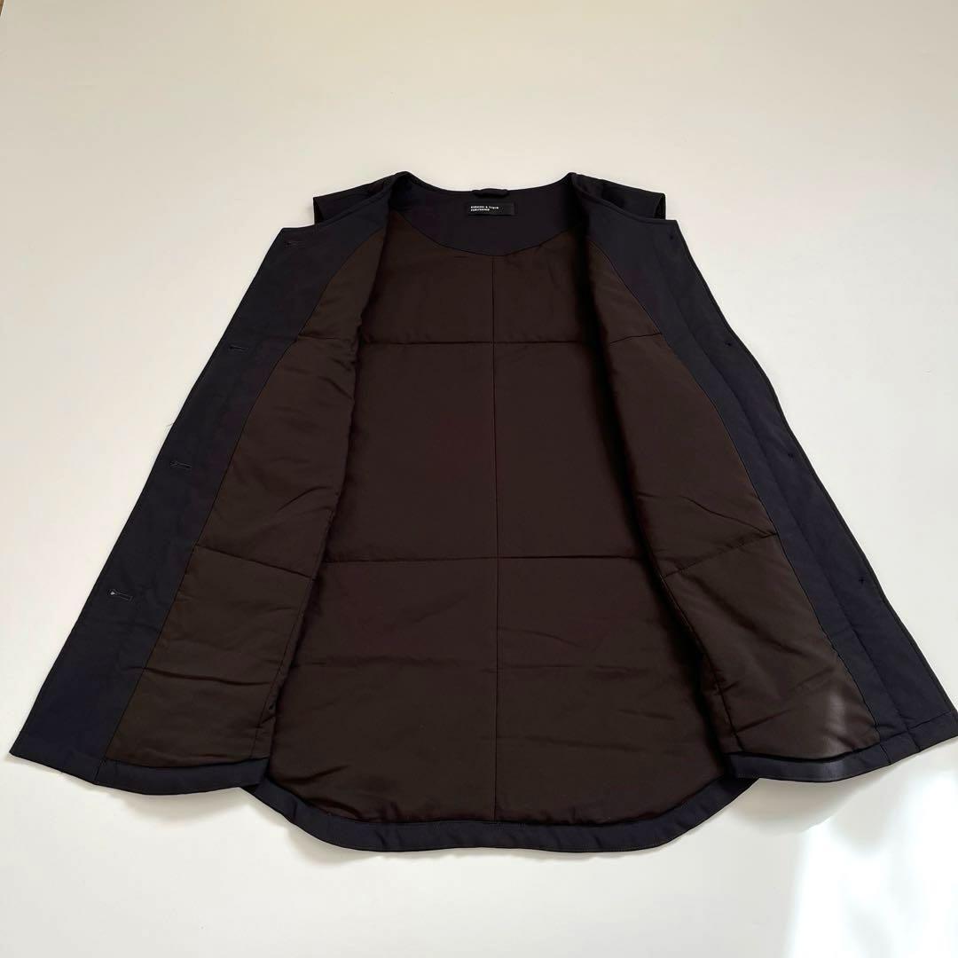 美品✨北欧、暮らしの道具店 3WAY かろやかコート 中綿ベスト付き M