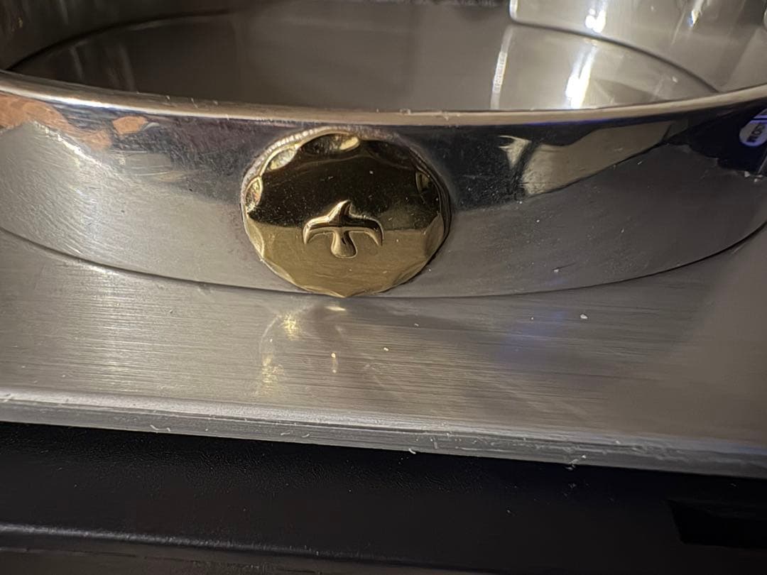 ゴローズ バングル　叩き　メタル　Lサイズ