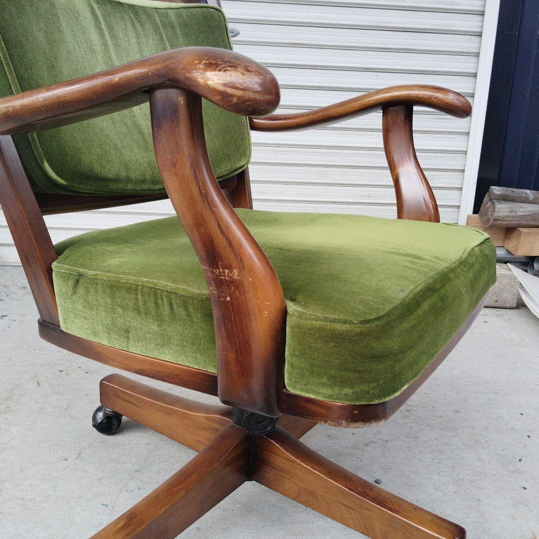 カリモク コロニアル ヴィンテージチェア