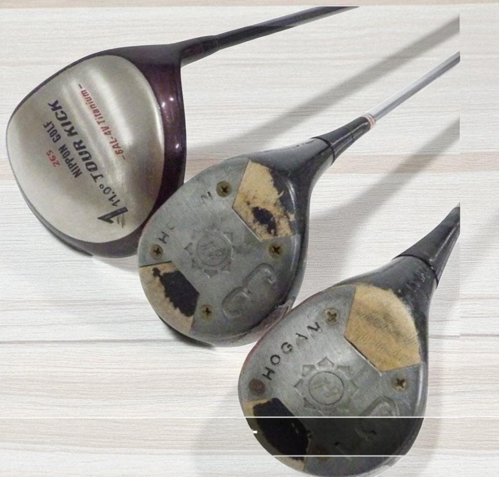 価格交渉ok送料無料/美品オーストリッチ/クラブ11点セット