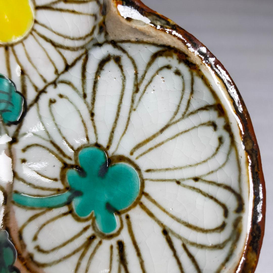 菊　大皿　乾山写し　魯山人