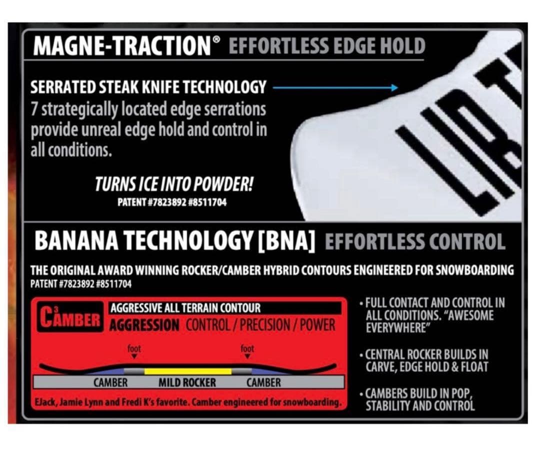 LIB TECH DYNAMO 153cm 2023-2024 スノーボード