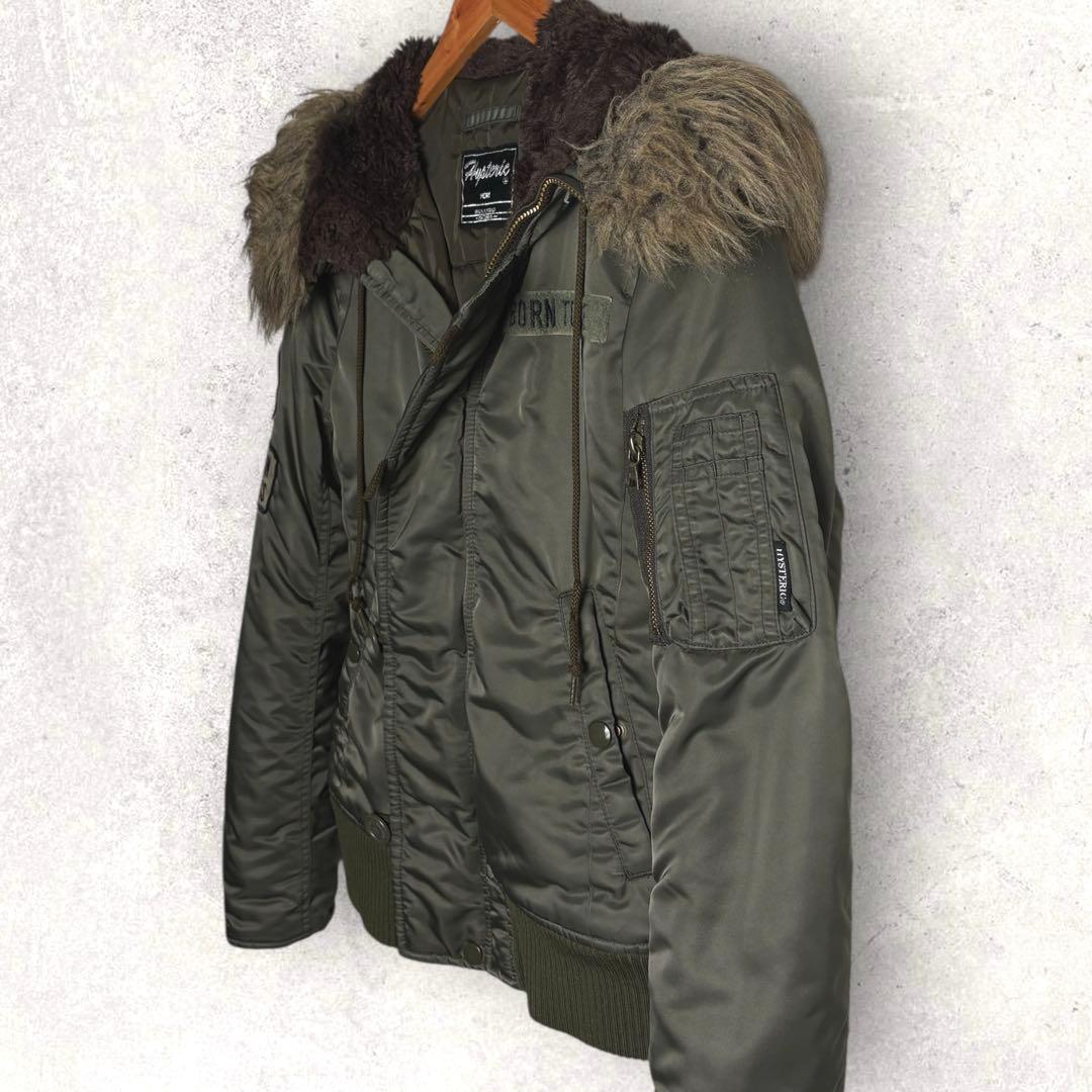 ヒステリックグラマー ミリタリージャケット N-3B