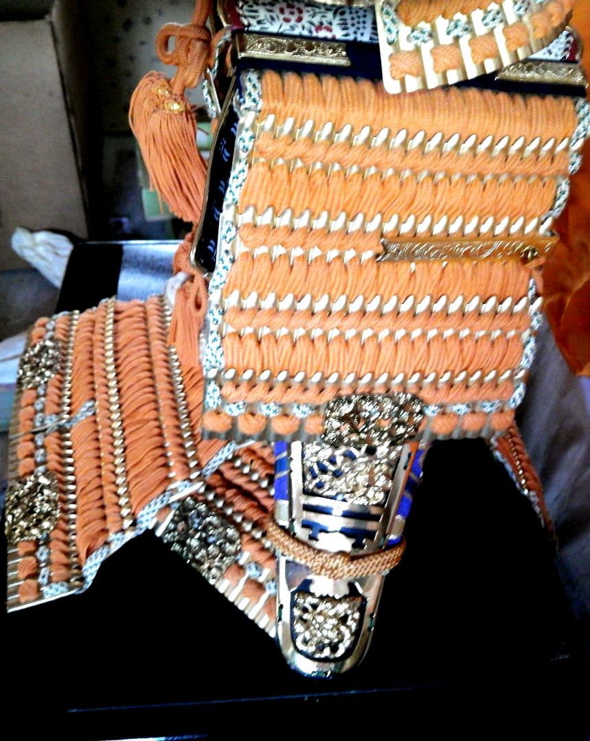 鎧兜飾り　安土