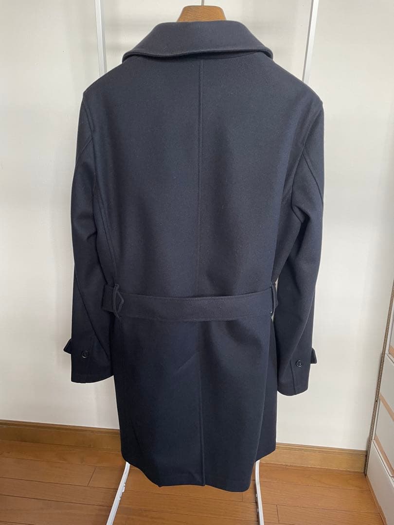 【美品】マッキントッシュ　フェトラー　ネイビー　４０　トレンチコート　白タグ