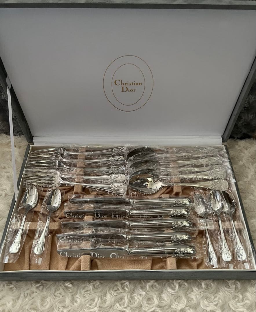 ディオール　カトラリーセット　18-18 ディナーセット〈20本セット〉W18
